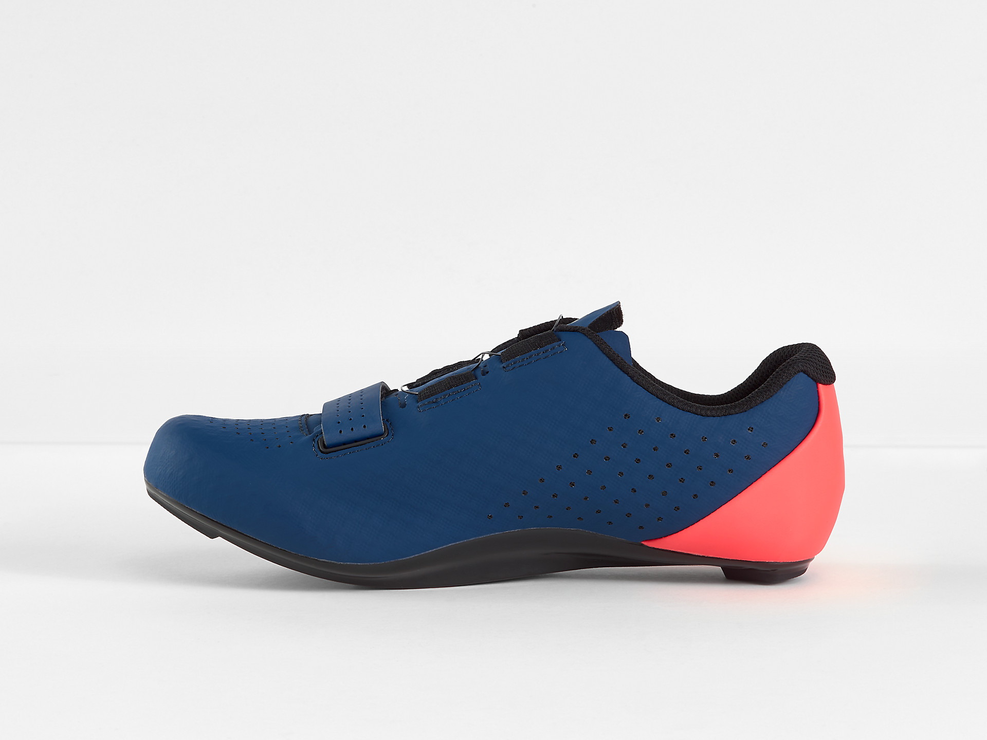 Bontrager Circuit Road Cycling Shoe Nautical Navy/Radioactive Coral