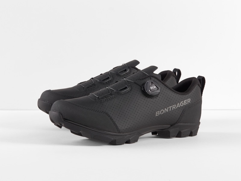 Bontrager Evoke Mountain Bike Shoes Black Velo Ronny's Bicycle Store