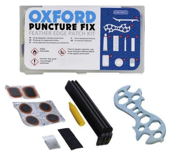 Oxford Puncture Repair Kit w/Tools Velo Ronny's Bicycle Store