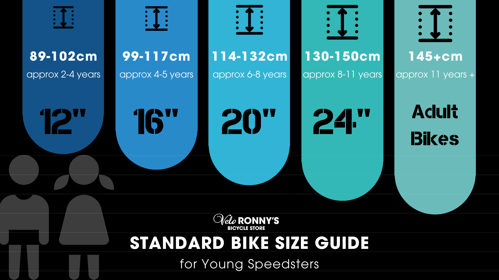 Bike size chart store nz