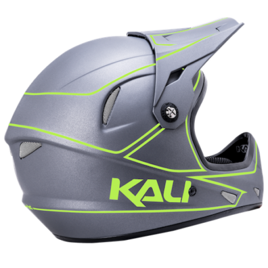 Kali Alpine Rage - Mat Grey/Fluo - Image 2