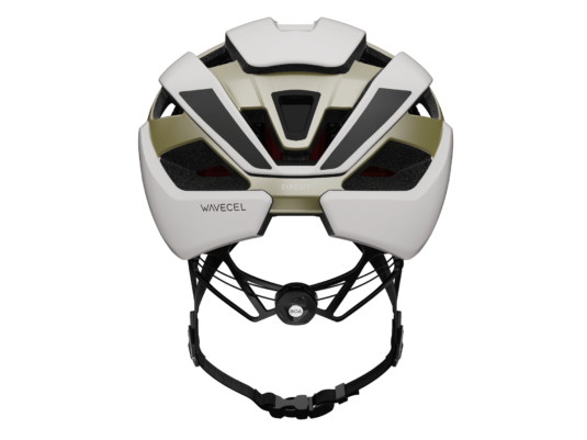 Trek Circuit WaveCel Helmet - Crystal White/Supernova - Image 4