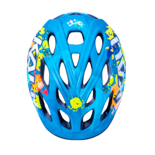 Kali Chakra Child Helmet - Blue Monsters - Image 2