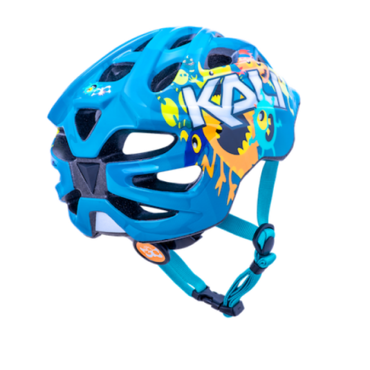 Kali Chakra Child Helmet - Blue Monsters - Image 3