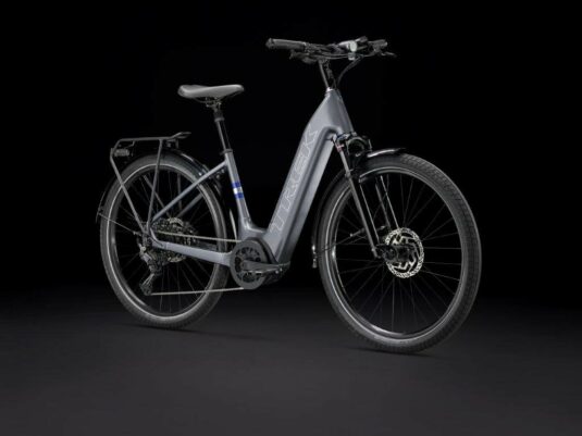 Trek Verve+ 4S Lowstep eBike - Galactic Grey - Image 2