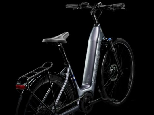 Trek Verve+ 4S Lowstep eBike - Galactic Grey - Image 3