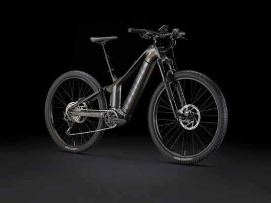 Trek Powerfly FS 4 Gen 3 - Matte Black /Gloss Black - Image 2