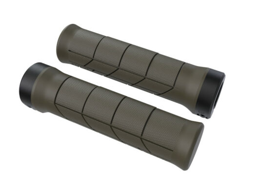 Trek Line Comp MTB Grip Set - Olive Drab