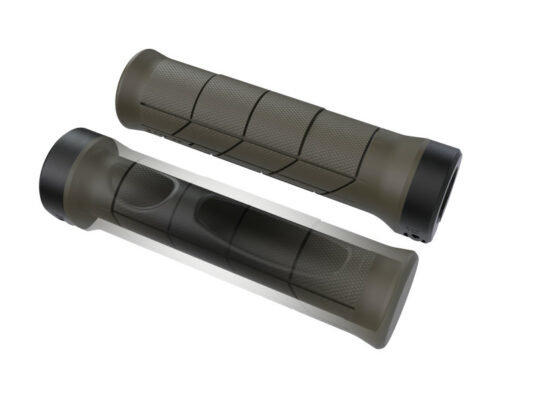 Trek Line Comp MTB Grip Set - Olive Drab - Image 3