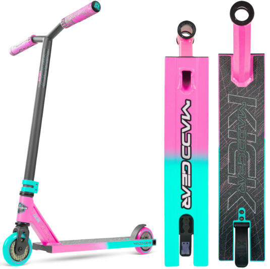 MADD GEAR Kick Pro-X Scooter - Pink/Teal