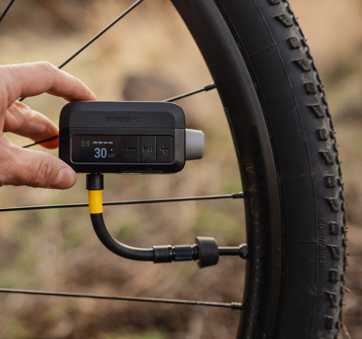 All-new Trek Air Rush electric pump