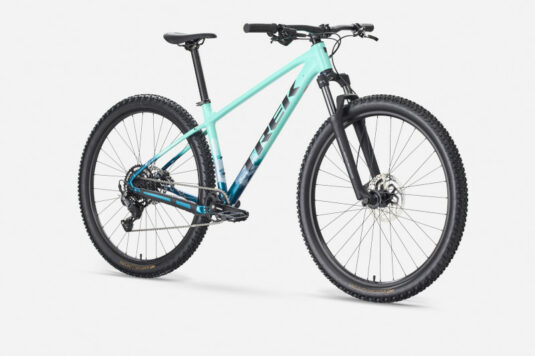 Trek Marlin 5 MTB Gen 3 - Miami Green/Dark Aquatic Fade - Image 2