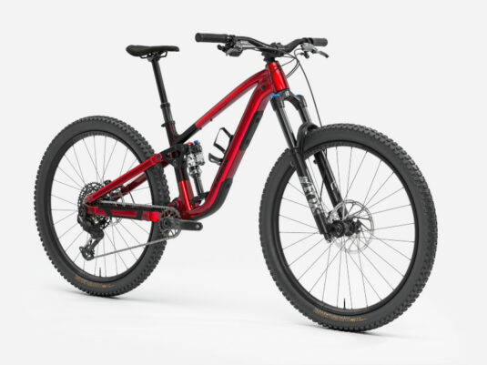 Trek Fuel EX 8 Gen  7- Gloss Fury Red/Matte Dark Carmine - Image 2
