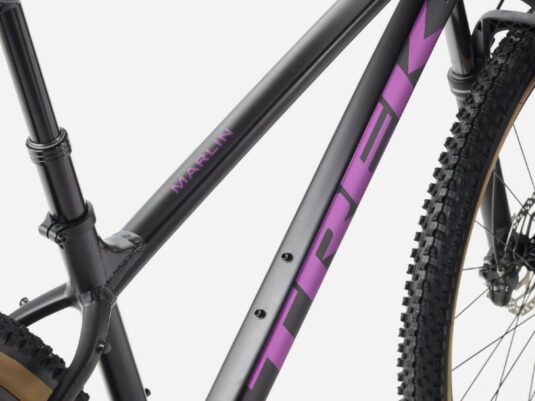 Trek Marlin 7 Gen 3 - Matte Dark Web/Clear Gloss Splatter - Image 4