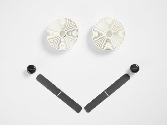 Trek Gel Cork Handlebar Tape Set - White - Image 2
