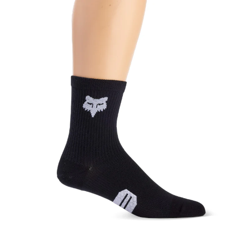 Fox 6" Ranger Sock - Black